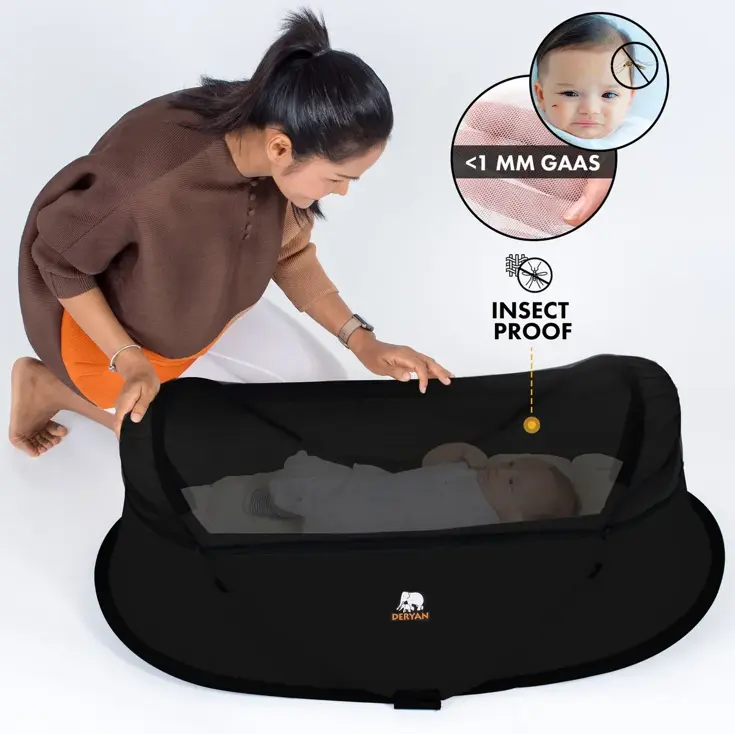 Infant BabyBox Campingbedje - Baby klamboe