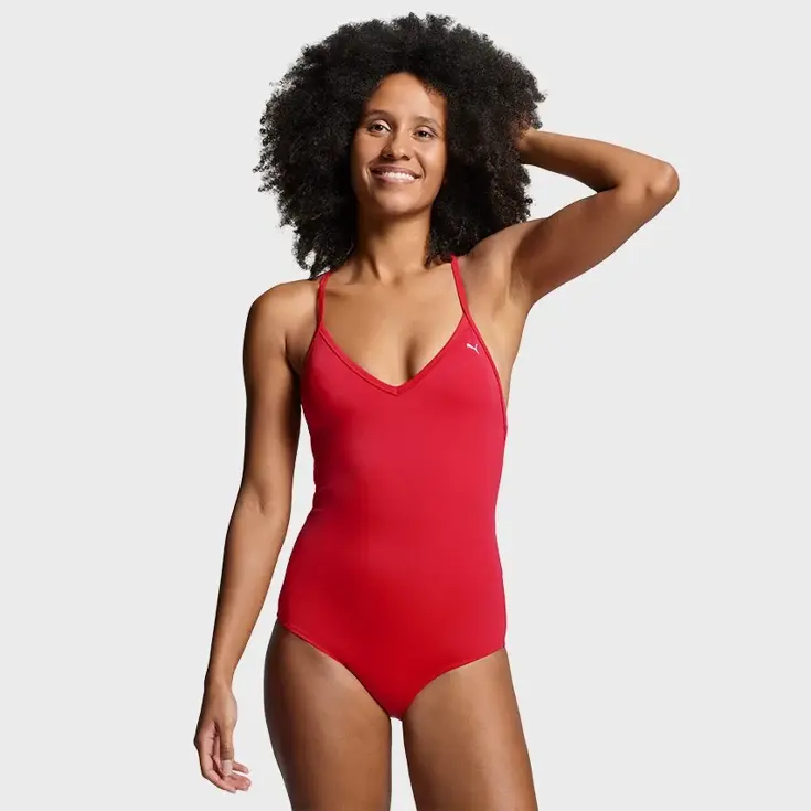 PUMA -  V-hals Badpak Padded - Dames