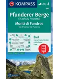 Wandelkaart WK081 Pfunderer Berge