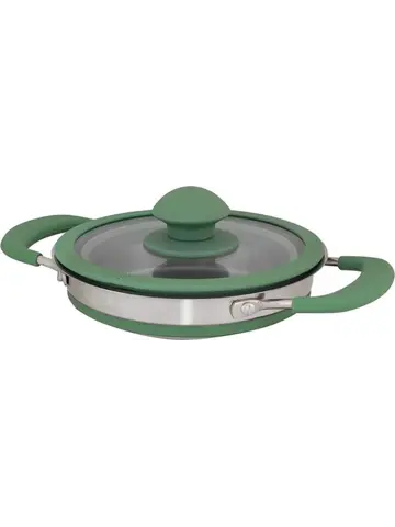 Eurotrail Opvouwbare Pan met deksel L