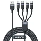 4-in-1 Multikabel - Zwart - Joyroom
