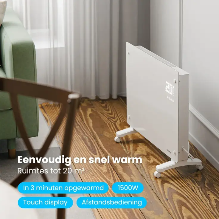 Convectorkachel – 1500W