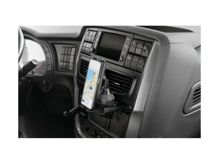 Telefoon- en tablethouder voor blikjeshouder