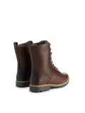 Trysil Dames - Veterboots met rits - Wol gevoerd
