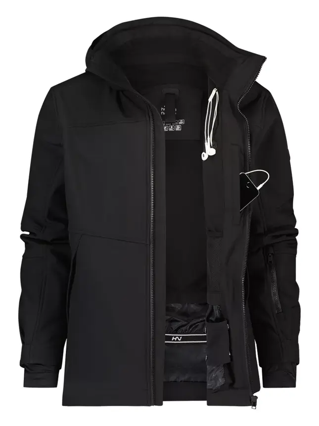 Medley - Ski-jas softshell heren - Human Nature