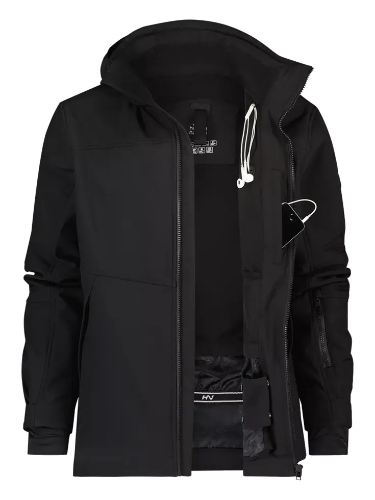 Medley - Ski-jas softshell heren - Human Nature