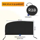 R2B Zonnescherm Auto Zijruit - Set van 2