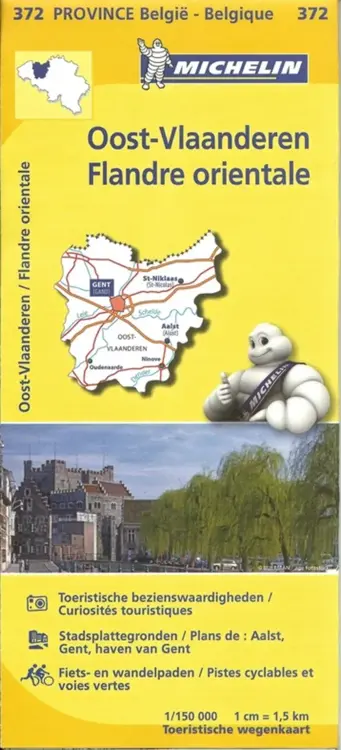 Wegenkaart Local 372 Oost-Vlaanderen