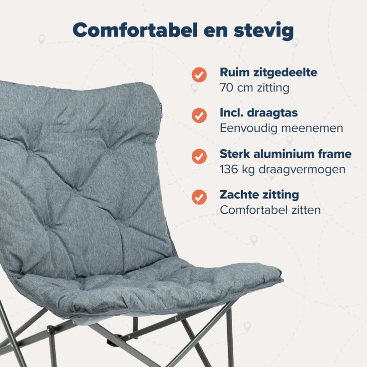 TRVLMORE Campingstoel