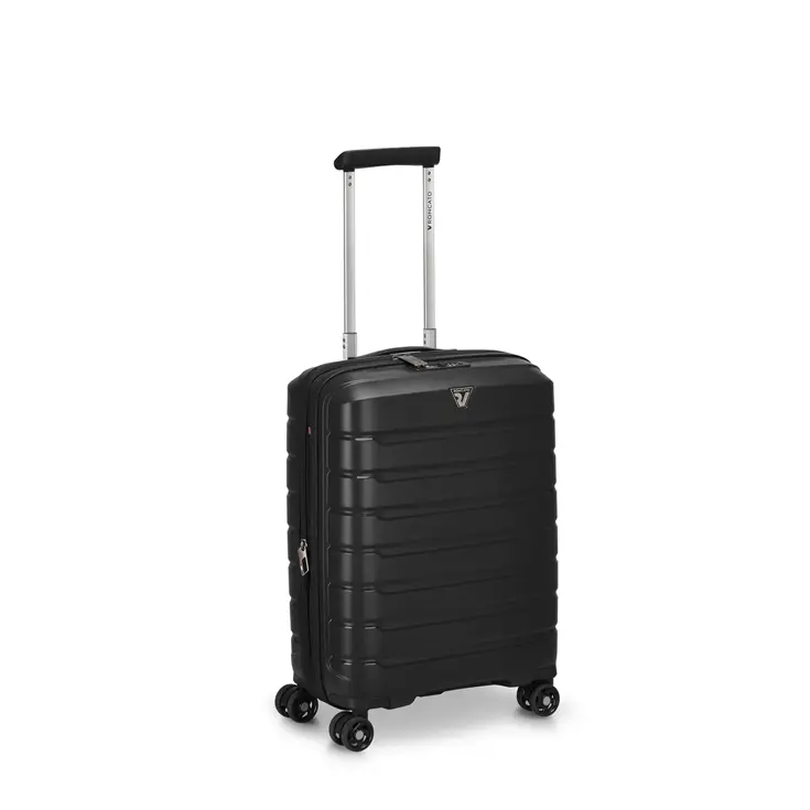 Roncato B-Flying expandable trolley 55 Zwart