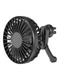 Ventilator voor auto met USB-A aansluiting Ø10,5cm