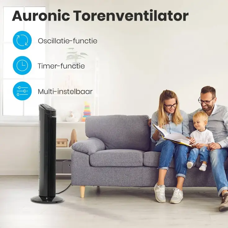 Auronic Torenventilator – 74cm