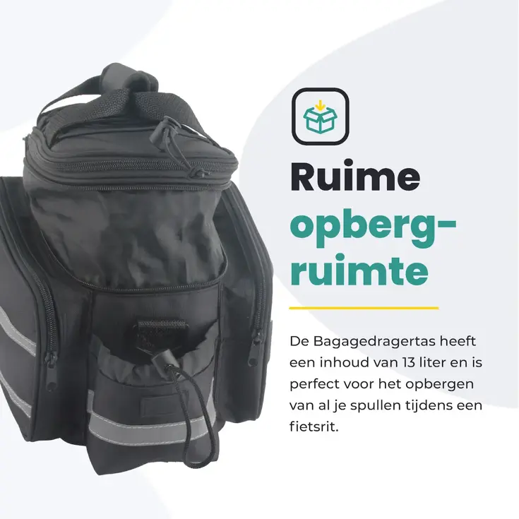 Voltano Luxe Bagagedrager Tas 13L