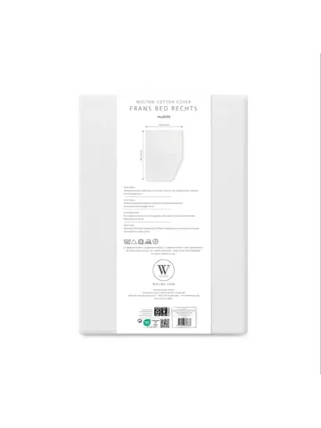 Molton Frans bed rechts