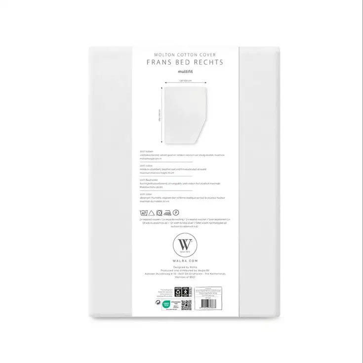 Molton Frans bed rechts