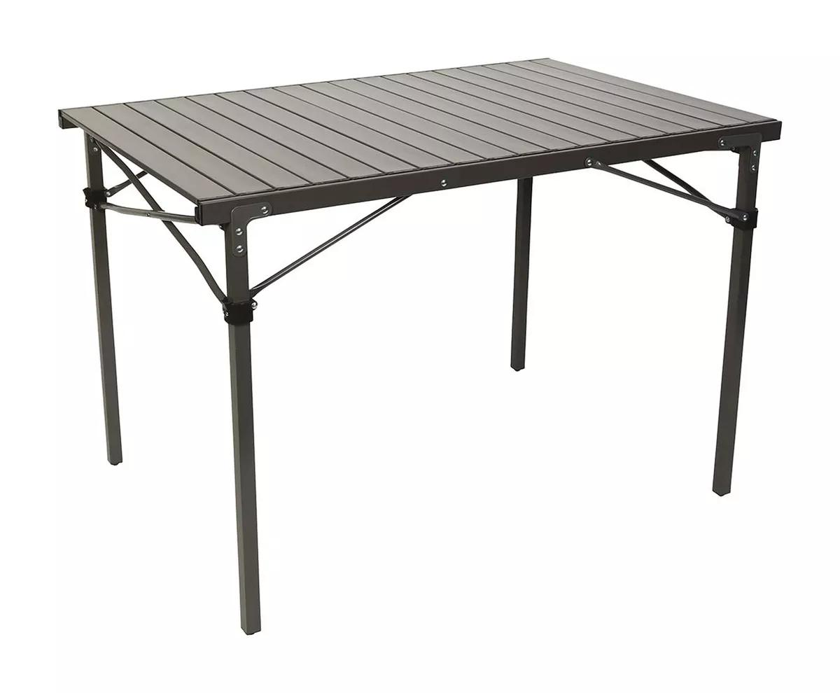 Bo-camp  - kampeertafel - Lamel Solid - Met Draagtas - 105x70x70 cm