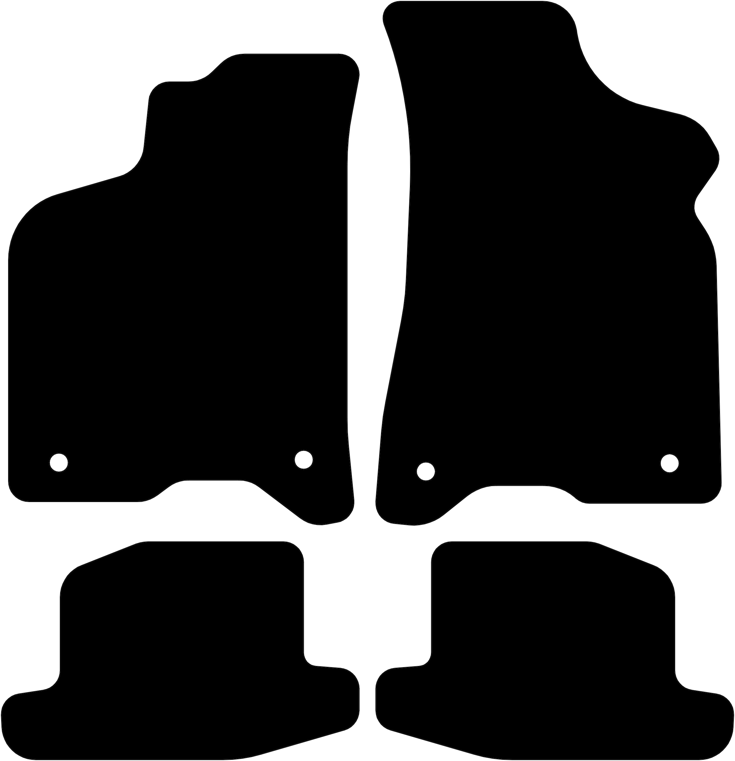 Automatten Volkswagen Lupo (1998-2005) - Luxury