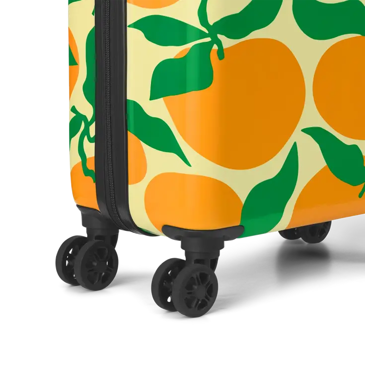 Kofferset 2-delig met print - 53/76 cm