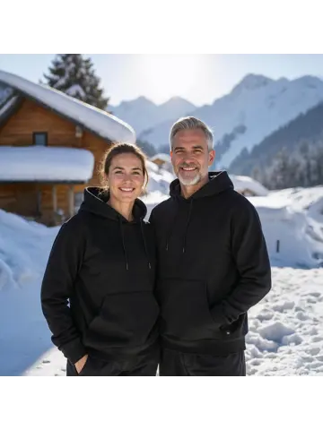 Infrarood Verwarmde Hoodie - Heren