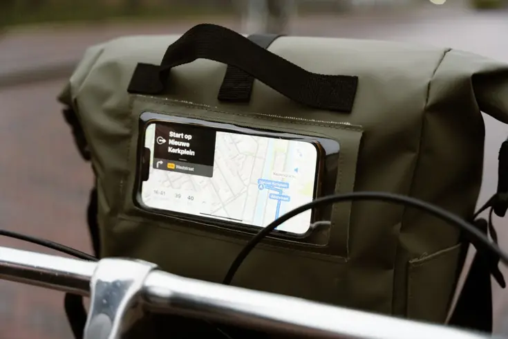 Stuur Fietstas - Universeel - Met telefoonhouder