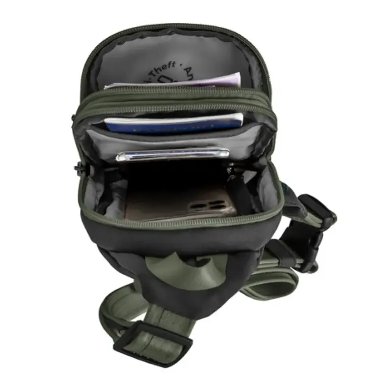 Voyages Anti-diefstal Compact Sling Tas