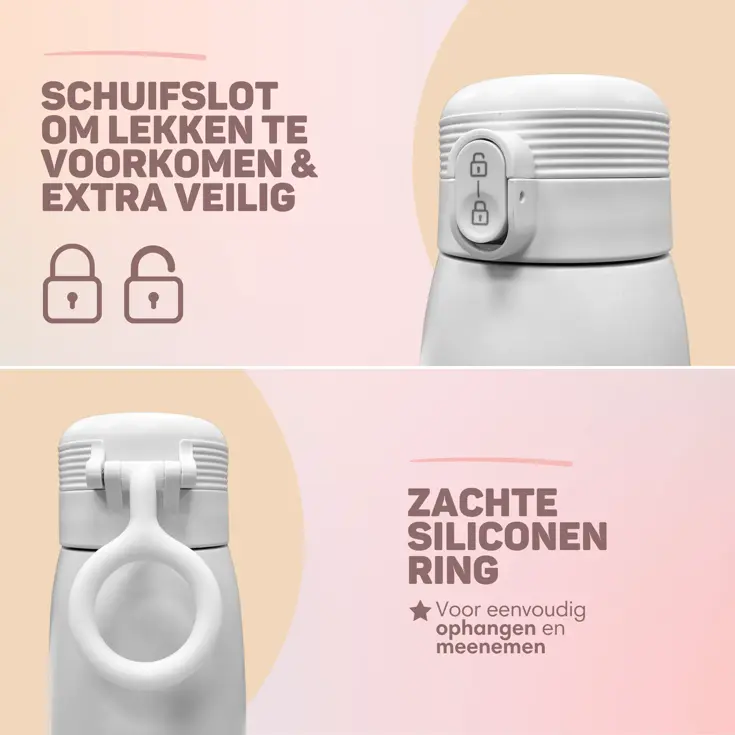 Thermosfles Flessenwarmer - Draadloos & Draagbaar