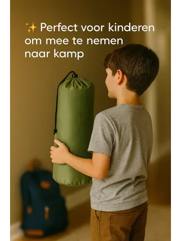 Slaapmat Zelfopblazend 1 persoons - Groen