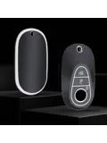 TPU Sleutelhoesje voor Mercedes zwart C3b