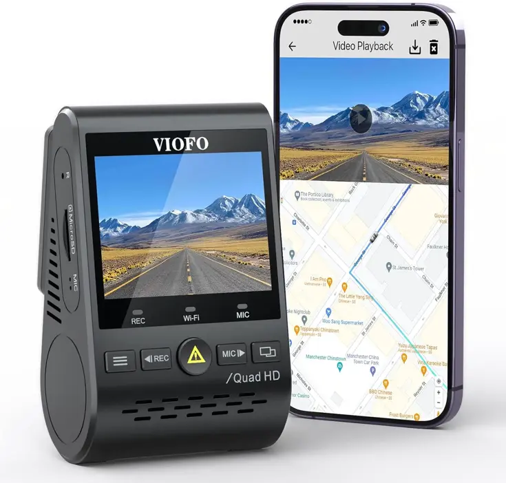 A129 Plus 1CH 2K Wifi GPS dashcam