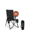 Campingstoelen Luxe - Opvouwbaar - 2-Pack - 150KG