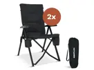 Campingstoelen Luxe - Opvouwbaar - 2-Pack - 150KG
