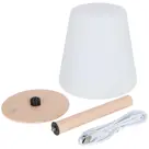 Bo-Camp Tafellamp Piana roze