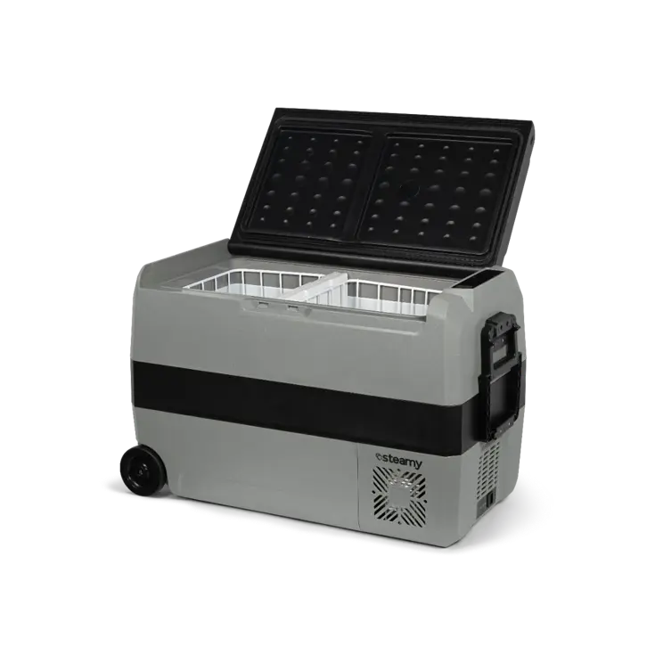 Steamy-E Elektrische Koelbox op wielen - 44L