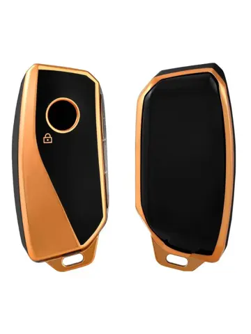 TPU Sleutelhoesje voor Bmw goud F4