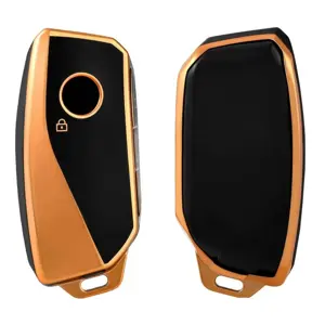 Dutch Shield Sleutelhoesje   BMW  goud F4