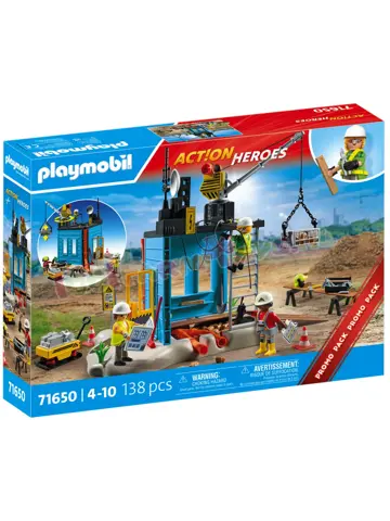 PLAYMOBIL® Bouwplaats 71650