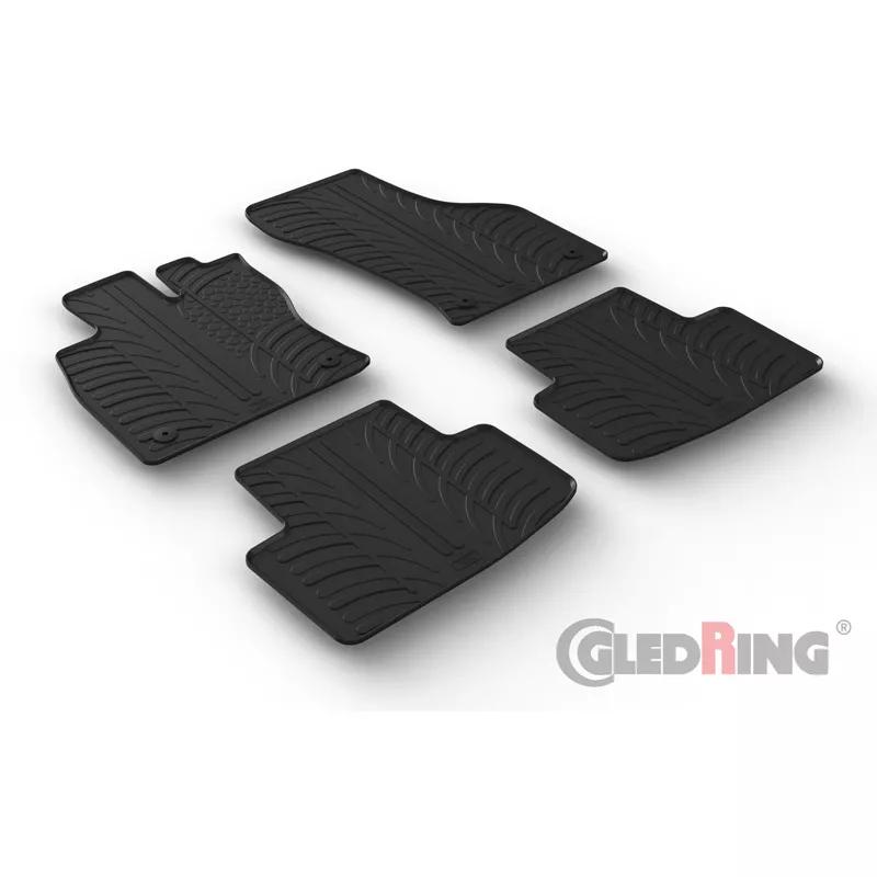 Gledring Skoda Octavia IV Sedan/Kombi 2020- excl. e-Tec - Rubbermatten - Zwart