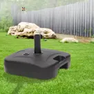 Parasolvoet - Vulbaar - 40KG - Compact en Stabiel