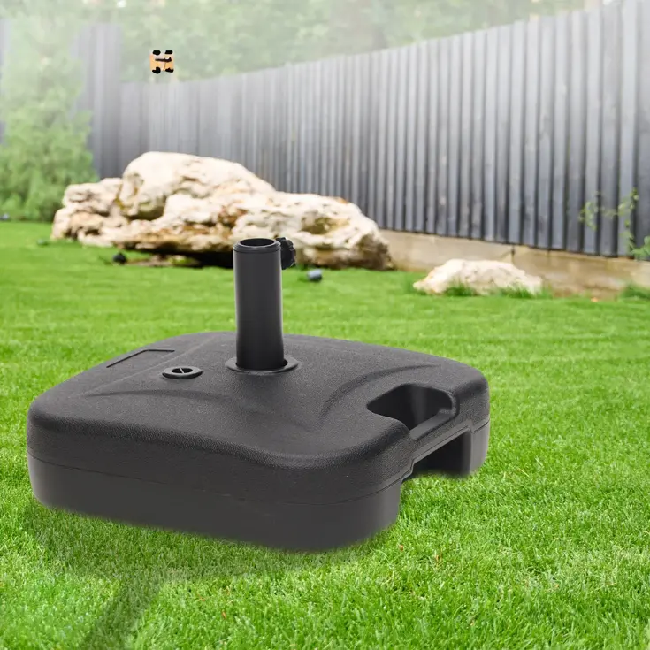 Parasolvoet - Vulbaar - 40KG - Compact en Stabiel