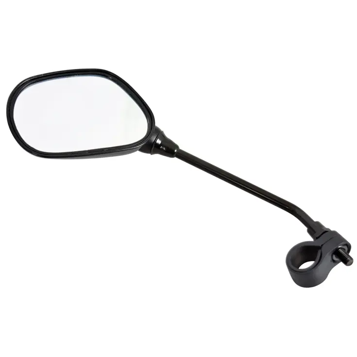 Fietsspiegel met reflector en kantelmechanisme