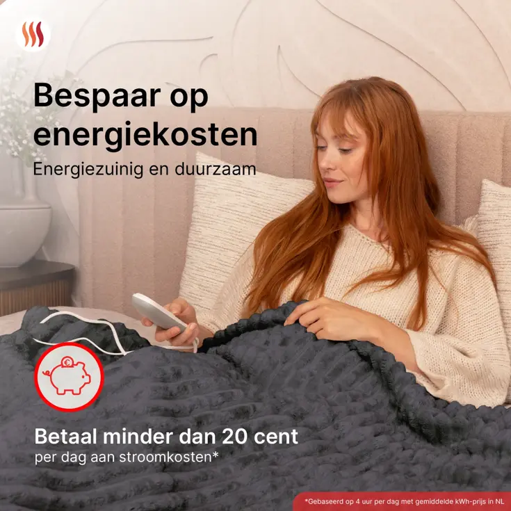 Seranova Elektrische Deken XXL - 180x160 cm