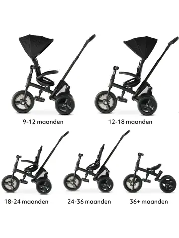 Explorer Luxe Driewieler - Opvouwbaar met mandje