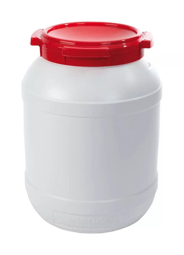 Waterkluisje - 26 Liter - Water- en luchtdicht - Wit/Rood main product image