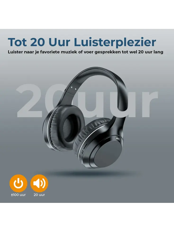 Bluetooth Koptelefoon Active Noise Canceling