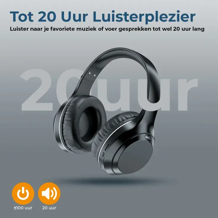 Bluetooth Koptelefoon Active Noise Canceling