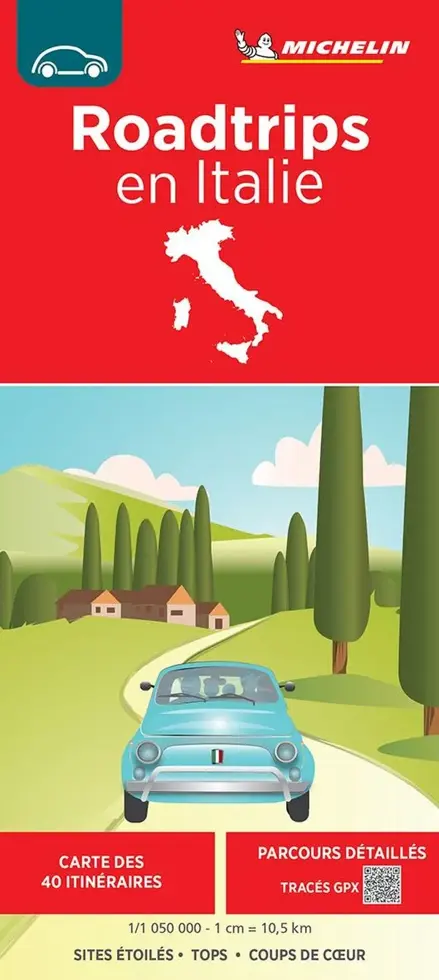 Kaart National 681 Roadtrips en Italie