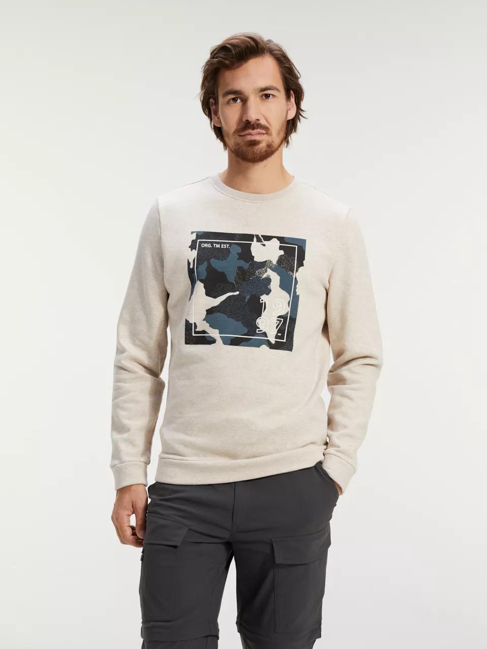 ANWB  Wendak  Sweater heren  Human Nature  Leigrijs   S main product image