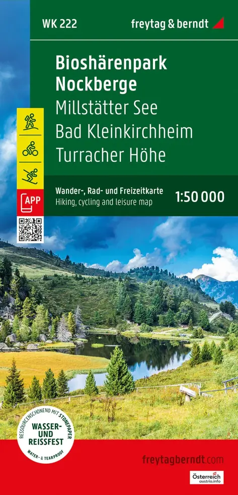 Wandelkaart WK222 Nockberge