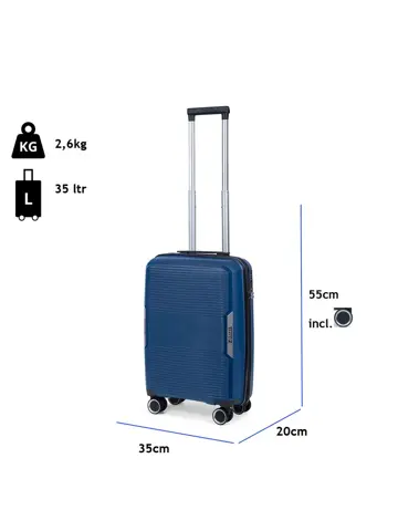 Swinger Harde kofferset 2-dlg S/L