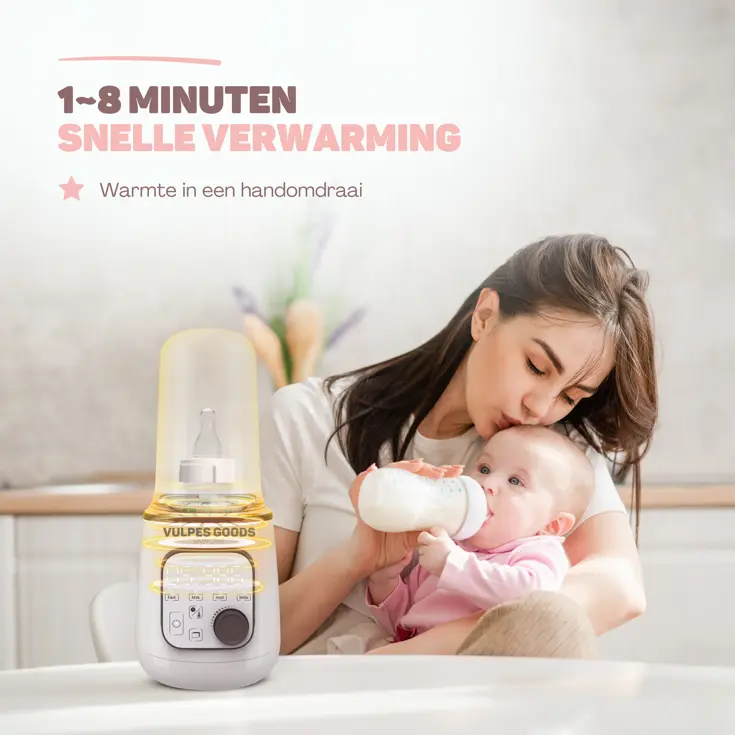 Flessenwarmer PRO 10in1 - Incl schoonmaakset